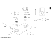 Схема №1 PMD72K61MP BOSCH с изображением Упаковочный материал для плиты (духовки) Bosch 00770108