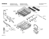 Схема №1 SE54A435 с изображением Передняя панель для электропосудомоечной машины Siemens 00434871