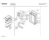 Схема №2 KT14L04 с изображением Дверь для холодильника Siemens 00214313