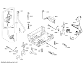 Схема №1 SX64M001EU с изображением Внешняя дверь для посудомойки Siemens 00682302