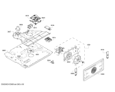Схема №4 U16E74N0AU с изображением Подшипник для плиты (духовки) Bosch 00675059