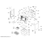 Схема №1 HES3063U с изображением Амортизатор для духового шкафа Bosch 00649188