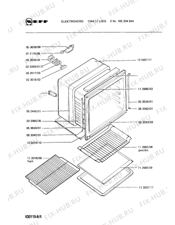 Схема №2 195304844 1344.11LHCS с изображением Варочная панель для духового шкафа Bosch 00083264