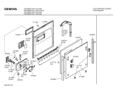 Схема №2 SE54660EU с изображением Вкладыш в панель для посудомойки Siemens 00350277