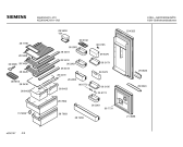 Схема №2 KG31V04GB с изображением Панель для холодильной камеры Siemens 00299095