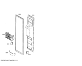 Схема №3 KGU66920 с изображением Ручка двери для холодильника Bosch 00235473