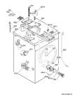 Схема №3 LOKOHWD с изображением Блок управления для стиральной машины Aeg 973914605913008