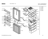 Схема №2 KGU40192 с изображением Дверь для холодильника Bosch 00241533