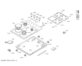 Схема №1 OA16Y2180L с изображением Столешница для духового шкафа Bosch 00713467