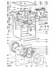 Схема №1 WA 2550 WS WA 2550/WS-B с изображением Декоративная панель для стиральной машины Whirlpool 481245219202