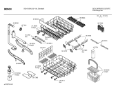 Схема №1 SGI4705AU с изображением Передняя панель для посудомоечной машины Bosch 00360163