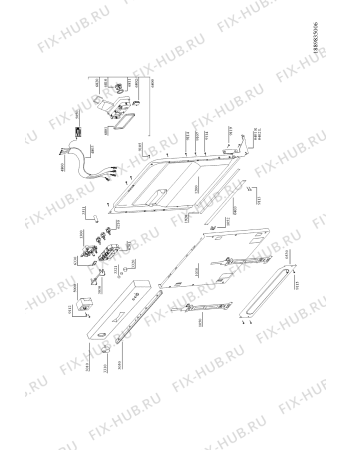 Схема №1 ADG 352 ME с изображением Панель для посудомойки Whirlpool 481245370936