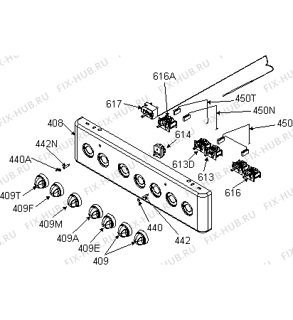 Взрыв-схема плиты (духовки) Gorenje EC55228AW (241482, 356H.10) - Схема узла 05