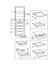 Схема №1 QR1166FX с изображением Холдер для холодильной камеры Aeg 2080994052