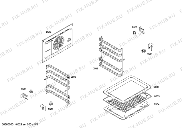 Духовой шкаф bosch hba23b222e белый