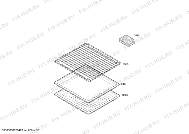 Схема №2 B8732N0GB с изображением Дисплейный модуль для плиты (духовки) Bosch 00664917