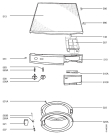 Схема №1 LAV40-W с изображением Емкоть для порошка для стиралки Aeg 8991106038005