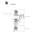 Схема №1 0413190011 с изображением Элемент корпуса для чайника (термопота) Seb FS-1000050564