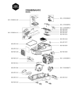 Схема №1 VO6495NA/410 с изображением Соленоид для электропылесоса Rowenta RS-2230000954