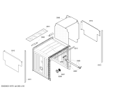 Схема №2 3VI340XD с изображением Передняя панель для посудомоечной машины Bosch 00449241