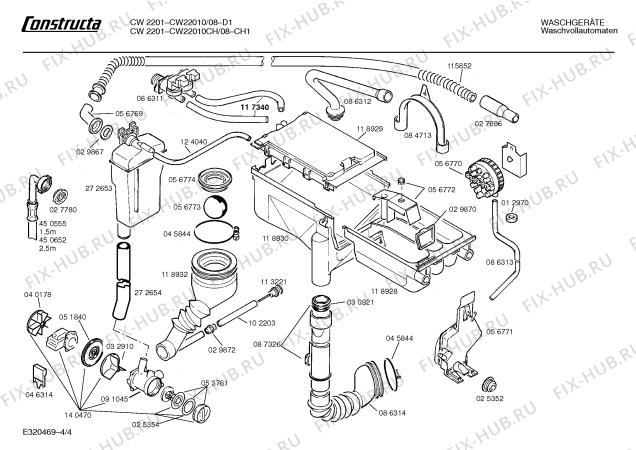 Схема №2 CW22010CH CW2201 с изображением Вставка для ручки для стиралки Bosch 00088771