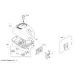 Схема №2 VSZ4G312 Z4.0 quattroPower Technology с изображением Крышка для пылесоса Siemens 11021070