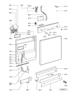 Схема №2 GSFH 1541 WS с изображением Обшивка для посудомоечной машины Whirlpool 481245373015