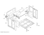 Схема №2 P1HEB79753 с изображением Модуль управления, запрограммированный для плиты (духовки) Bosch 00741319