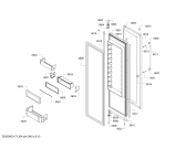 Схема №5 KBUIT4870A 48" SXS REFRIG CUSTOM (ICEMAKER) с изображением Вставная полка для электропосудомоечной машины Bosch 00144372