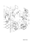 Схема №1 BLTC 8100 ES/L с изображением Рукоятка для электропечи Whirlpool 480121103542