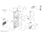 Схема №1 KG32HS270C с изображением Модуль управления, запрограммированный для холодильника Siemens 11009620