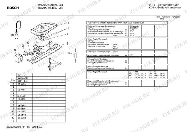 Схема №2 KGV31422 с изображением Дверь для холодильной камеры Bosch 00471040