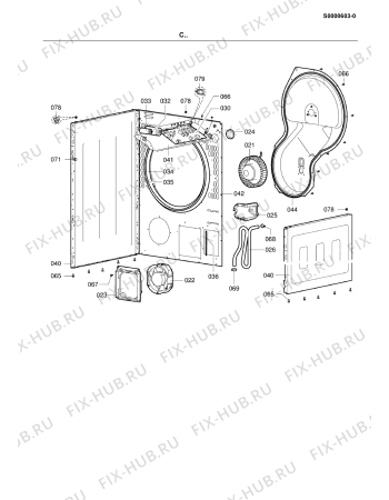 Схема №2 TRW 5072 LI с изображением Труба для стиралки Whirlpool 482000005046