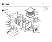 Схема №2 P1HUB35020 с изображением Корпус духовки для электропечи Bosch 00239349