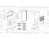 Схема №1 MVK85 (325369) с изображением Корпусная деталь для холодильника Gorenje 357939