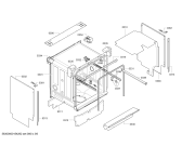 Схема №1 63013023017 с изображением Передняя панель для посудомоечной машины Bosch 00704016