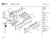 Схема №2 E2343S0RK с изображением Панель управления для духового шкафа Bosch 00352277