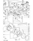 Схема №1 700 344 WA1200 K с изображением Обшивка для стиралки Whirlpool 481245219548