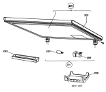 Схема №2 5102GT с изображением Крышечка для холодильной камеры Aeg 2913190126