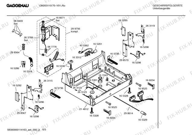 Схема №1 GM203110 с изображением Краткая инструкция для посудомойки Bosch 00690772