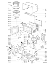 Схема №1 MCCL 4720 WS с изображением Панель управления для микроволновой печи Whirlpool 481245358811