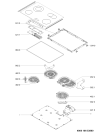 Схема №1 AKT 8360 LX с изображением Затычка для плиты (духовки) Whirlpool 481010646308