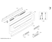 Схема №2 S41M86N7DE Excellent Made in Germany с изображением Передняя панель для посудомойки Bosch 00703686