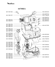 Схема №2 AA77P3(1) с изображением Запчасть  для кухонного измельчителя Moulinex MS-4817990