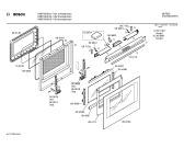 Схема №2 HBN760B с изображением Панель для духового шкафа Bosch 00285799