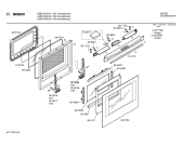 Схема №2 HBN760B с изображением Набор кнопок для плиты (духовки) Bosch 00069138