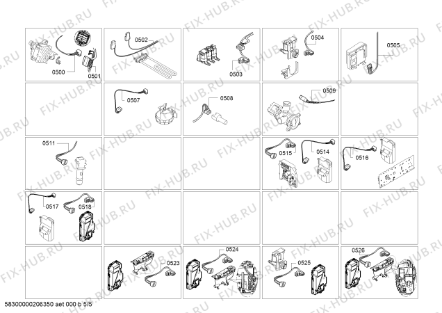 Схема №1 WAT2876EPL с изображением Панель управления для стиральной машины Bosch 11023986