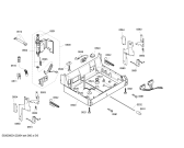 Схема №3 SGV46M93EU с изображением Модуль управления для посудомойки Bosch 00643657