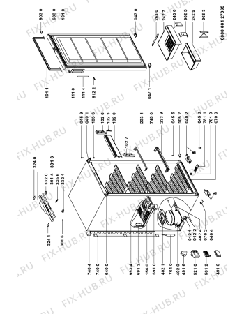 Схема №1 GKMT 2994/2 FH с изображением Дверь для холодильника Whirlpool 481931039845