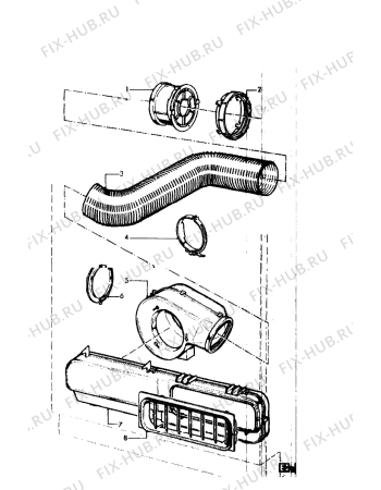 Взрыв-схема стиральной машины Zanker THERMAT R-E - Схема узла Section 3